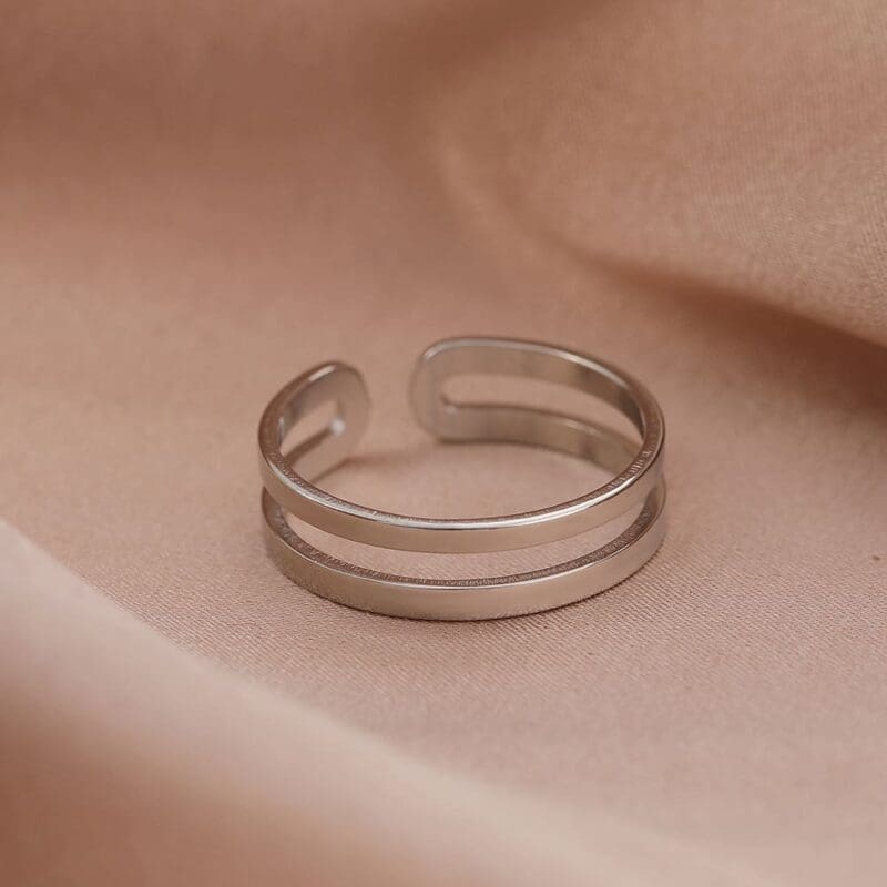 Bague Double Couche Réglable