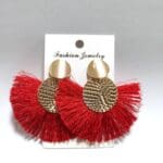 Boucles d’oreilles Bohème à pompons