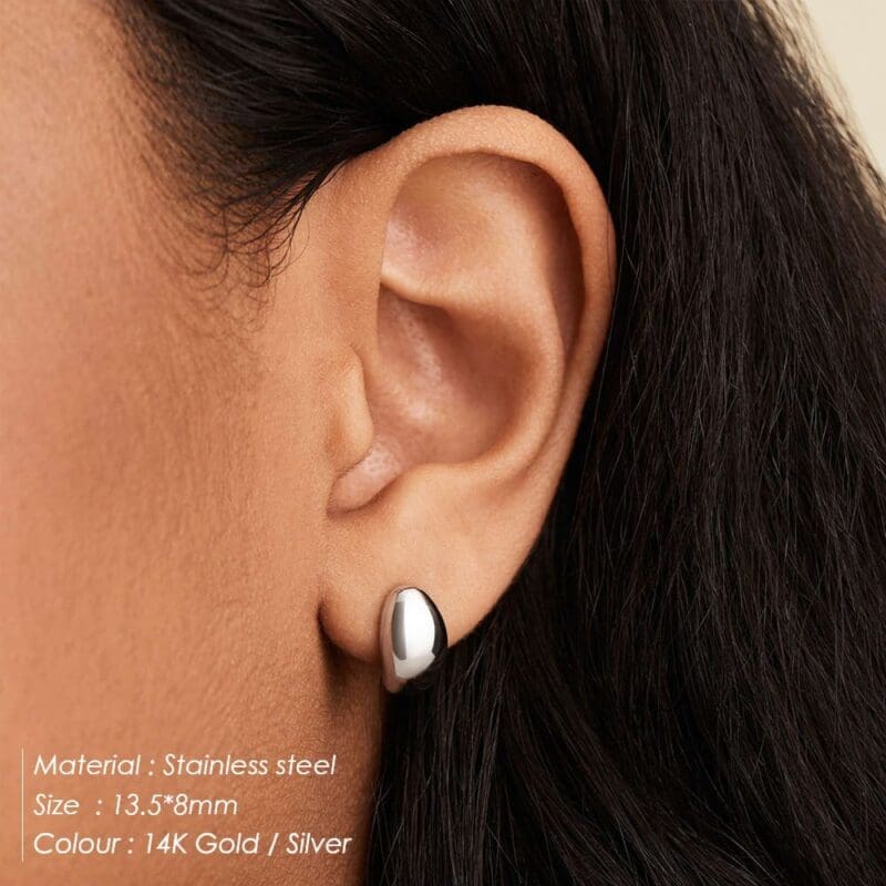 Boucles d'Oreilles Créoles Épaisses