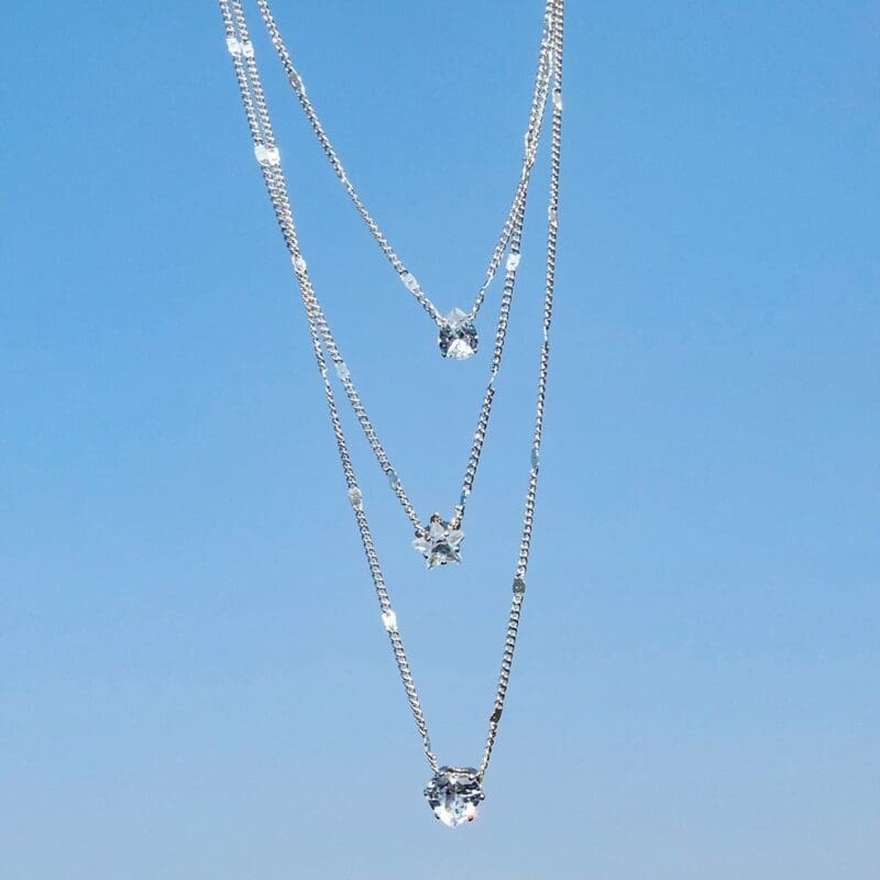 Collier Pendentif Multicouche