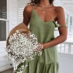 Robe Bohème à Bretelles Spaghetti