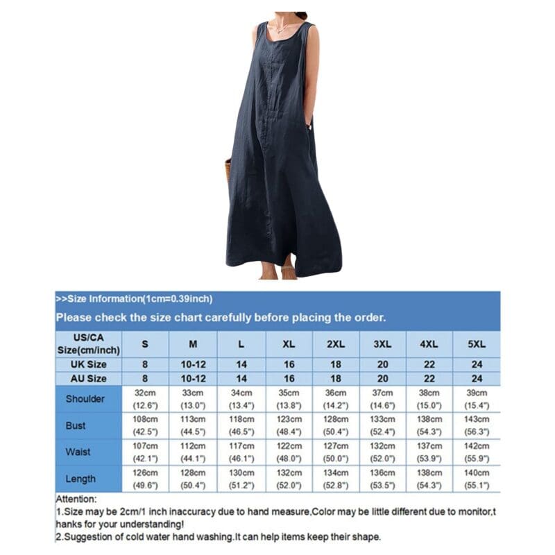 Robe Bohème Maxi Coton et Lin
