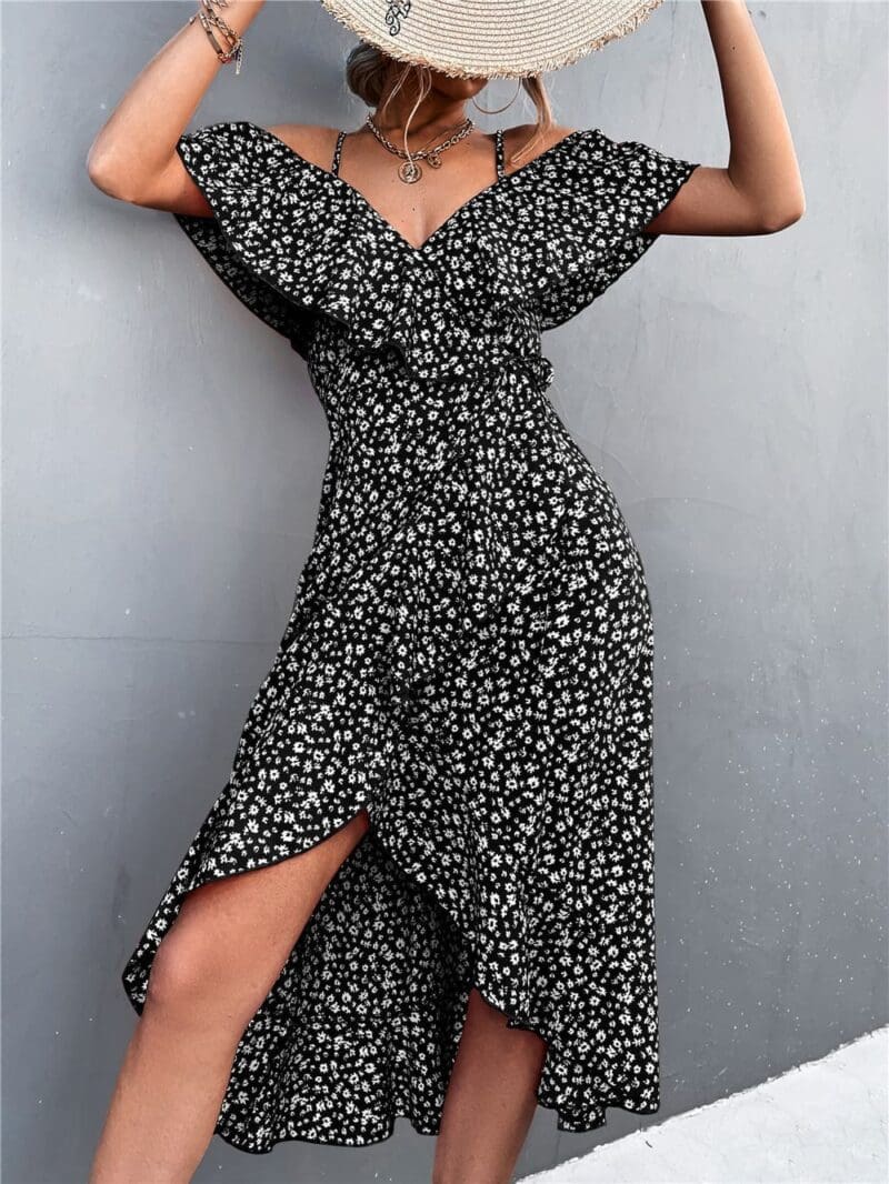 Robe Bohème Sexy à fleurs