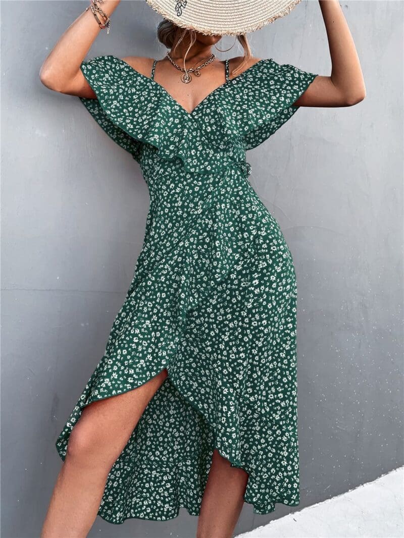 Robe Bohème Sexy à fleurs
