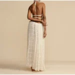 Bohème chic haut et jupe ensemble
