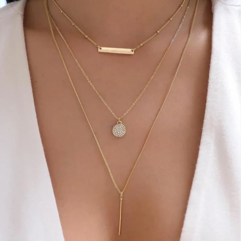 collier boho élégant