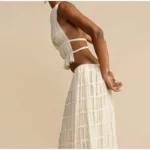 Haut et jupe bohème chic ensemble
