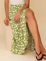 jupe fleurie longue bohème