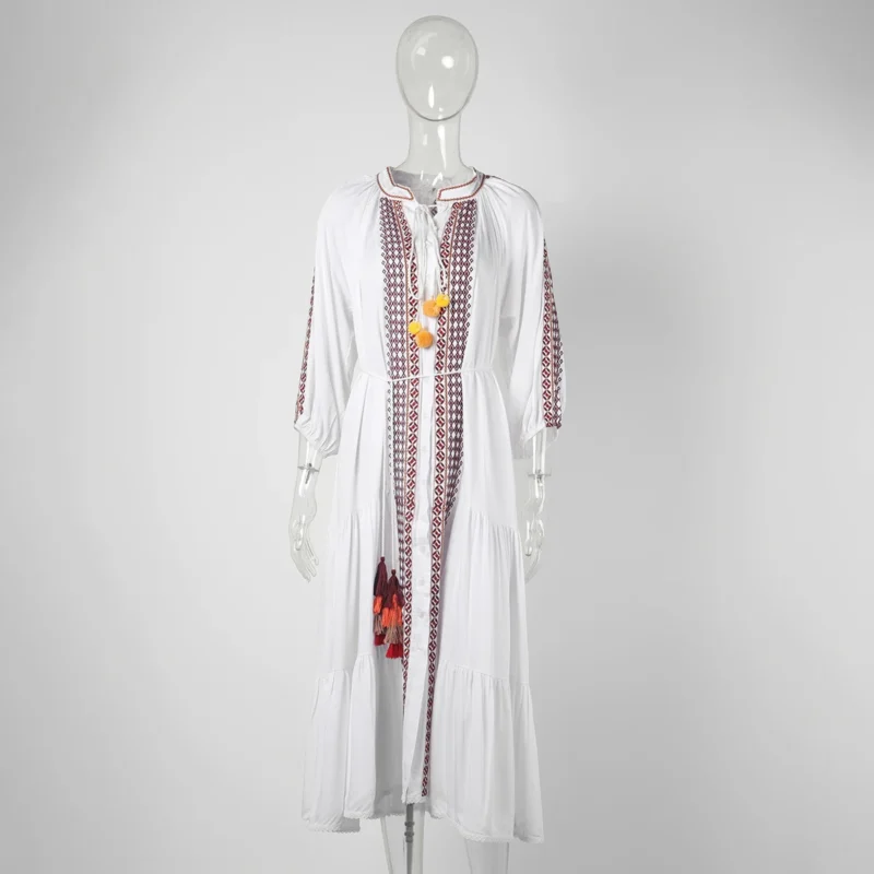 robe boheme 100% coton