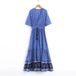robe bohème coton indien