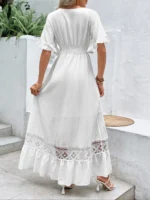 Robe bohème d'été longue