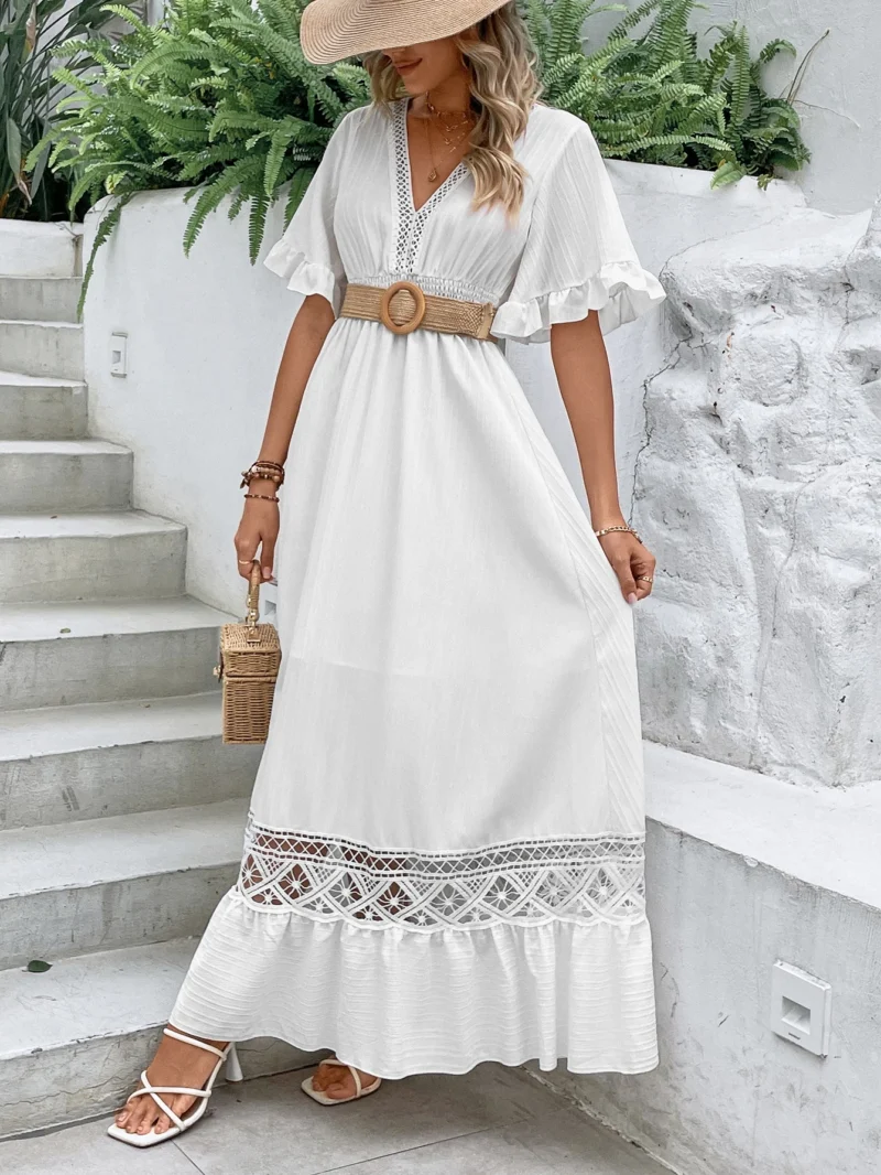 Robe bohème longue d'été