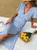 Robe bohème portefeuille