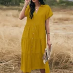 robe chemise bohème