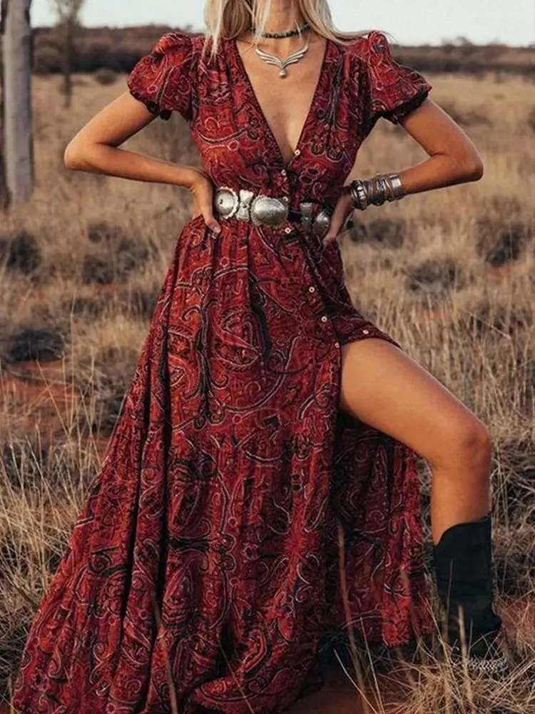 Robe Longue Gitane Boheme HippieBoheme