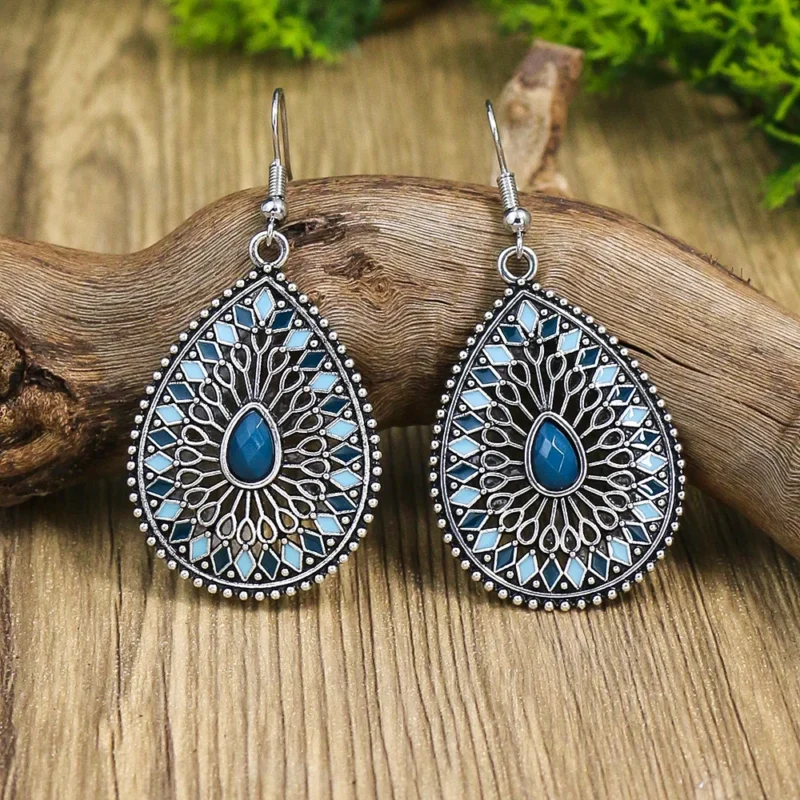 boucle d'oreille bohème culturelle