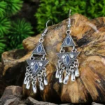 boucle d'oreille boho culturelle