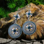 boucle d'oreille culturelle boho