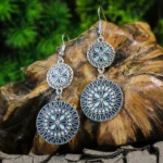 boucle d'oreille ethnique boho